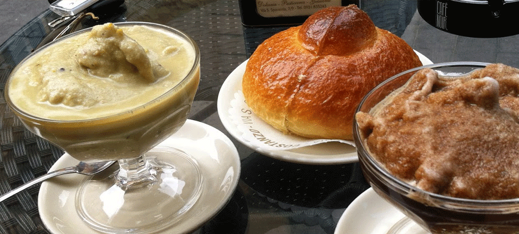 Pasticceria siciliana | Brioche e granita siciliana