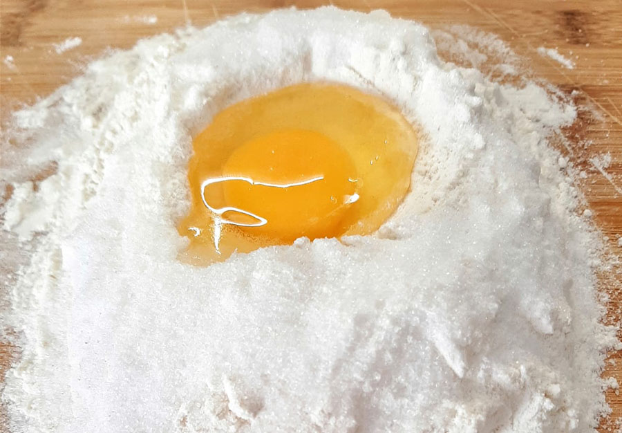 Chiacchiere - Preparazione 1