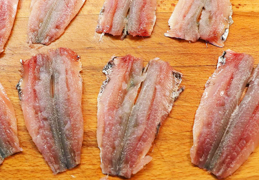 Pasta con le sarde - Preparazione