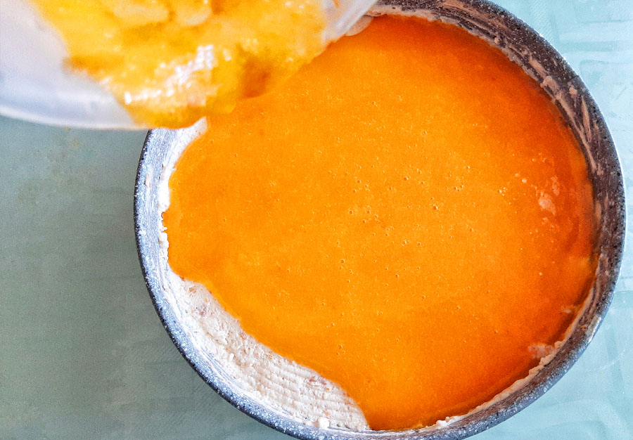 Gelatina sulla torta