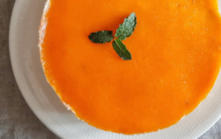 Torta albicocche e ricotta