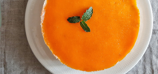 Torta albicocche e ricotta